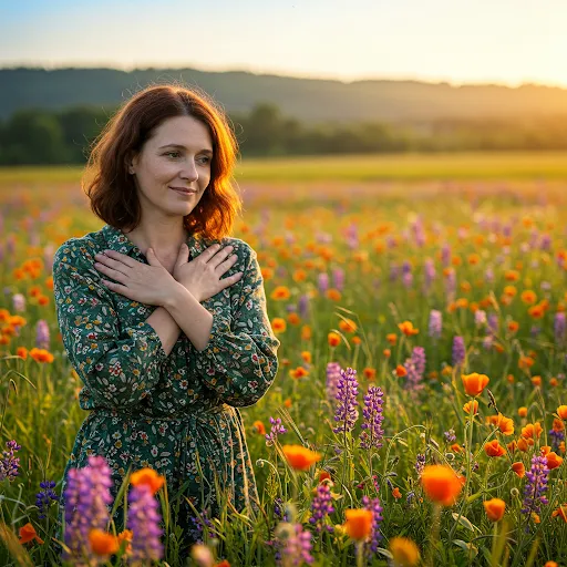 Frauen entspannen im Garten von Hypnocoaching Holger